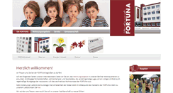 Desktop Screenshot of fortuna-eg.de